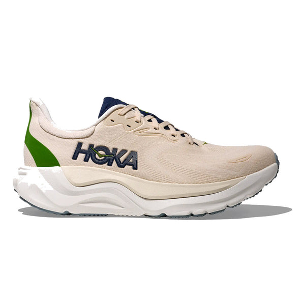 HOKA ARAHI 8 ALABASTER/BIRCH - MENS - Lamey Wellehan Shoes