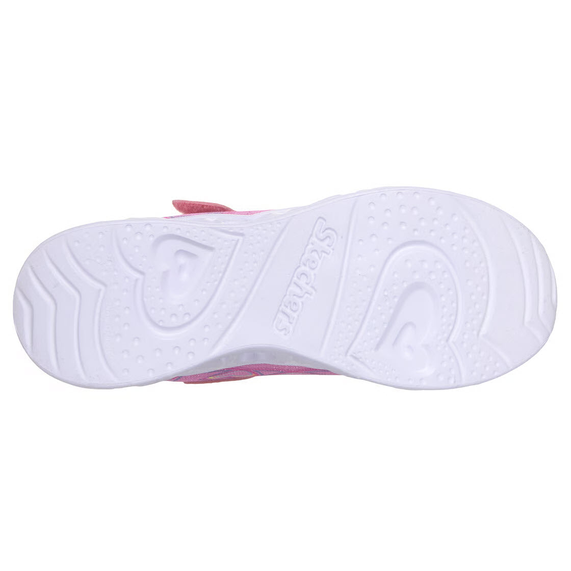 SKECHERS HEART LIGHTS BUBBLE LOVE PINK - KIDS