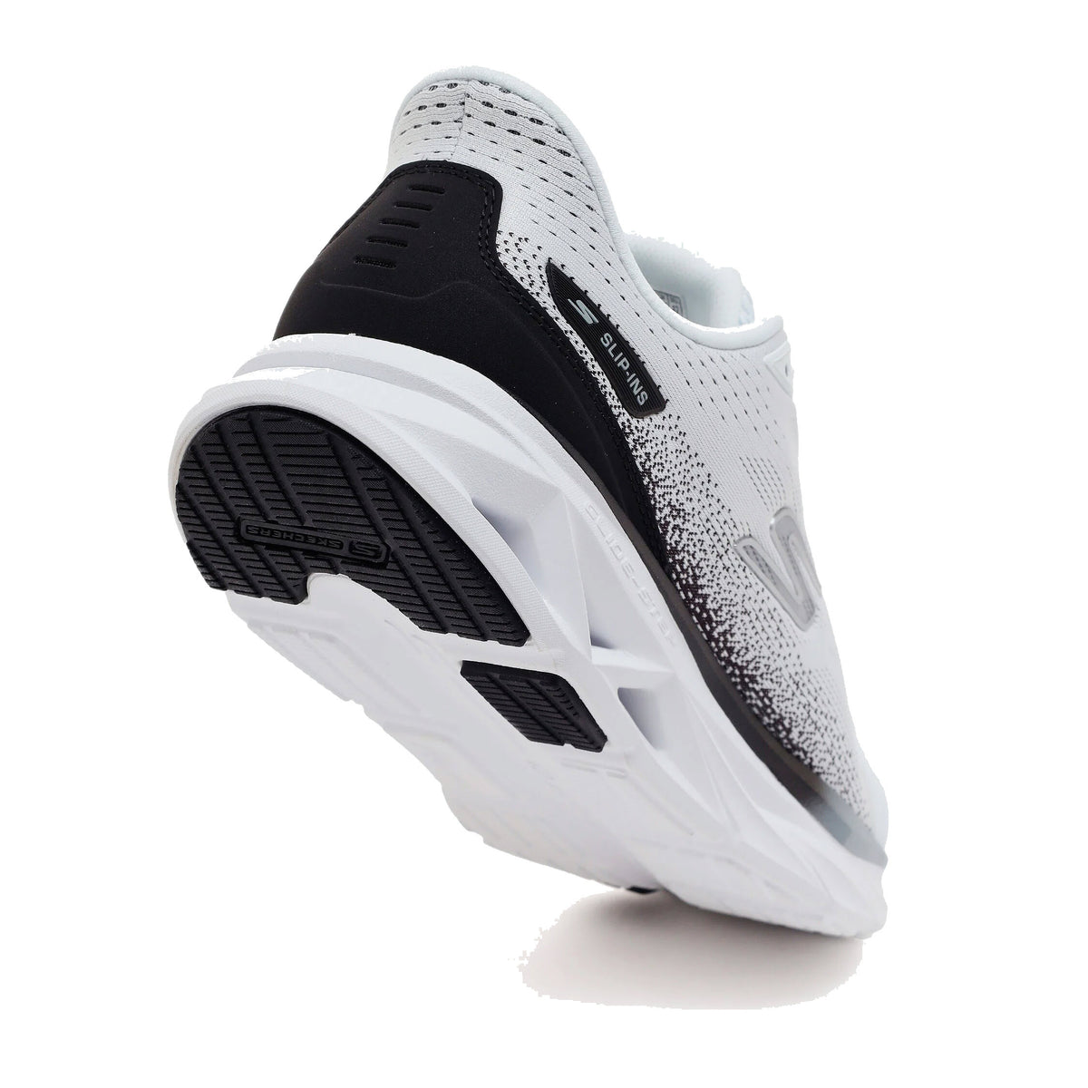 SKECHERS SLIP INS GLIDE STEP VERTEX WHITE/BLACK - MENS