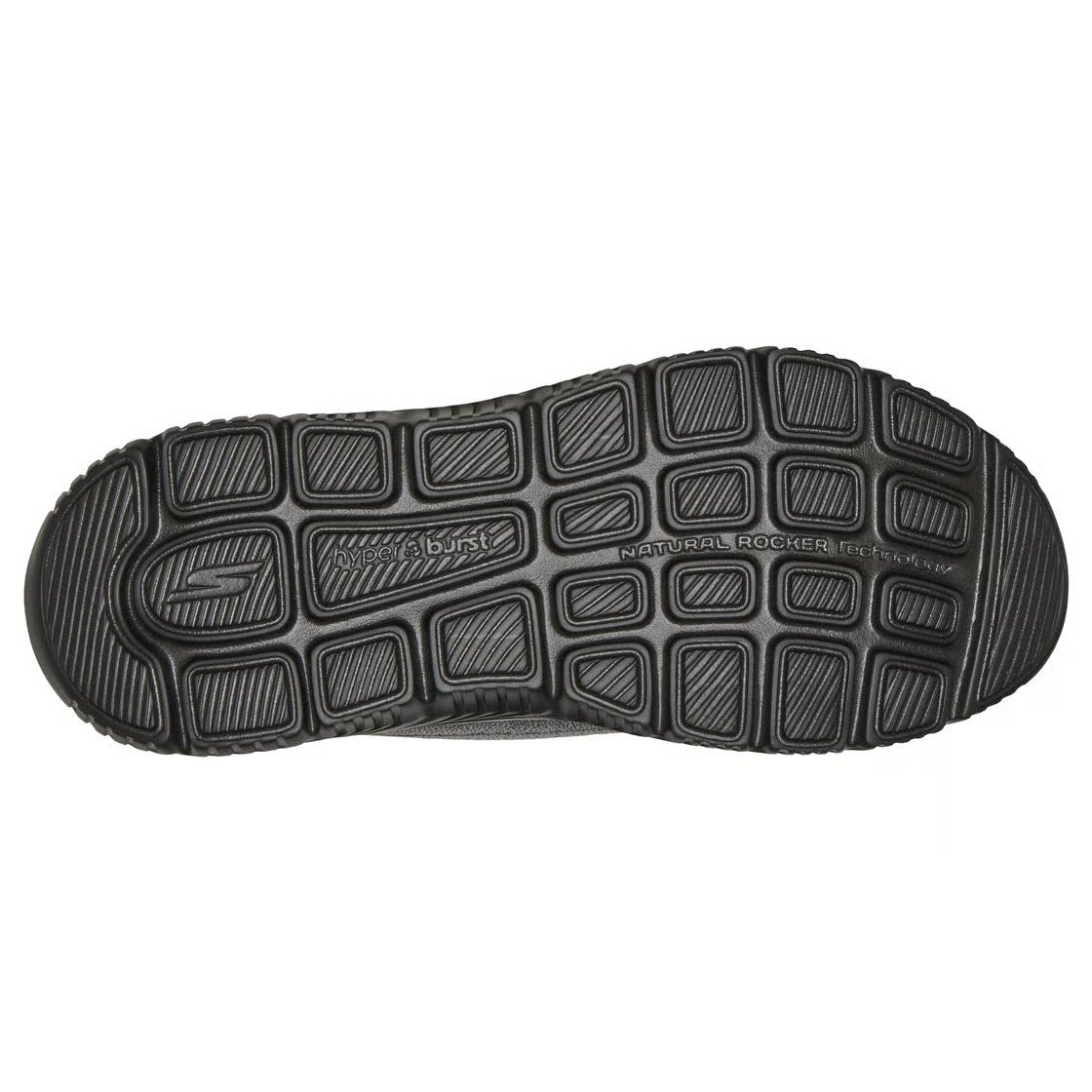 SKECHERS SLIP INS GO WALK MAX CUSHION BLACK/WHITE - MENS