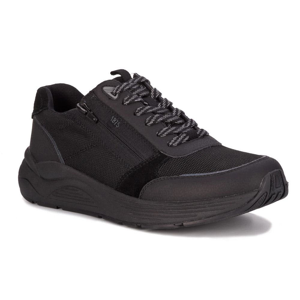 DREW MILLER BLACK SUEDE COMBO - MENS