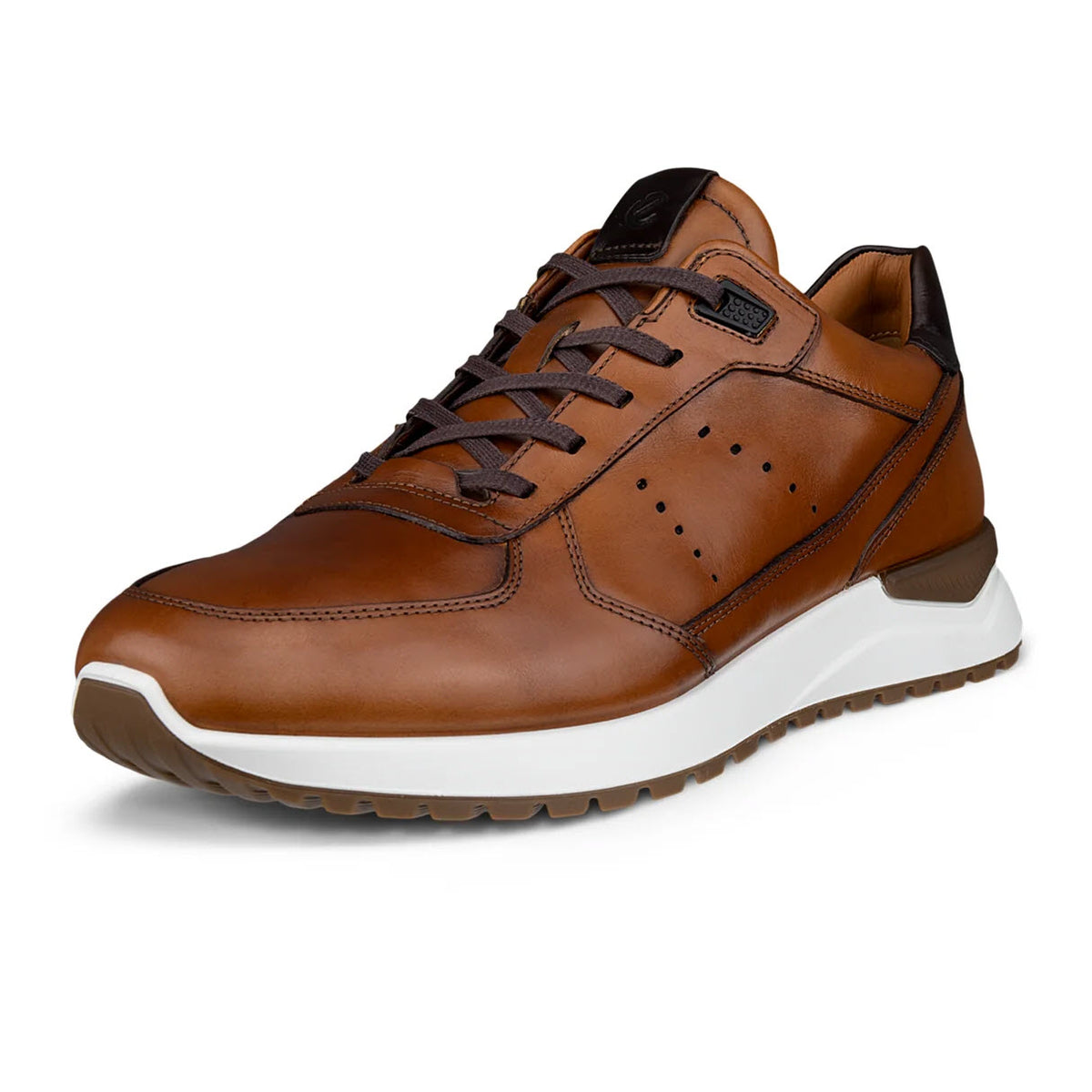 ECCO ASTIR NEO DRESS SNEAKER SADDLE COCOA BROWN - MENS