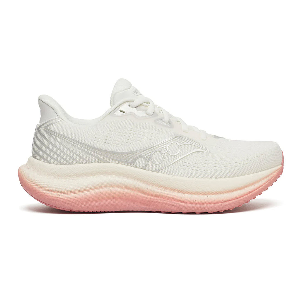 スンミン SAUCONY TRIUMPH 23 IVORY/MAUVE - WOMENS - Lamey Wellehan Shoes