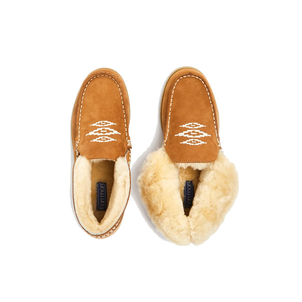 HARI MARI ALTA BOOTIE SLIPPER TAN - WOMENS