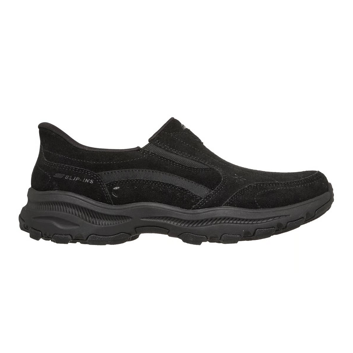 SKECHERS ALTO RANGELEY SLIP ON DARK BLACK - WOMENS