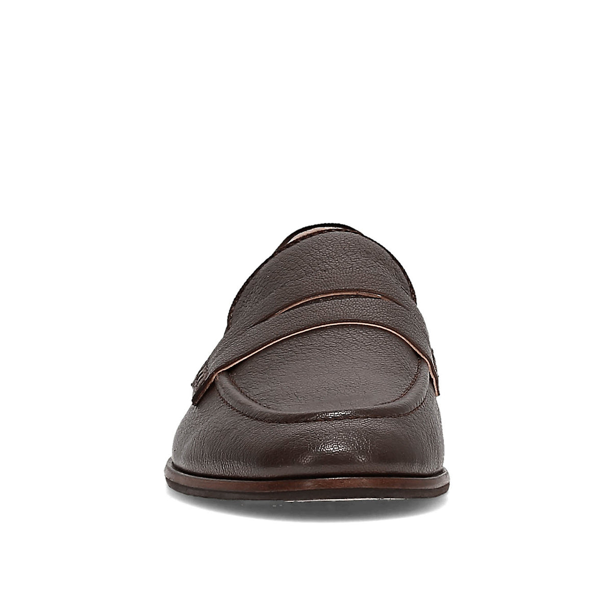 FRYE FAITH LOAFER DARK BROWN - WOMENS