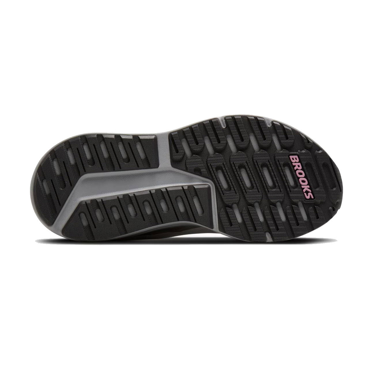 BROOKS ARIEL GTS 26 OYSTER MUSH/ALLOY/PINK - WOMENS
