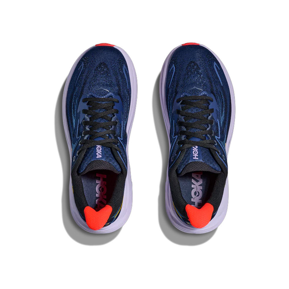 HOKA CLIFTON 10 MIDNIGHT BLUE/STARLIGHT GLOW - WOMENS