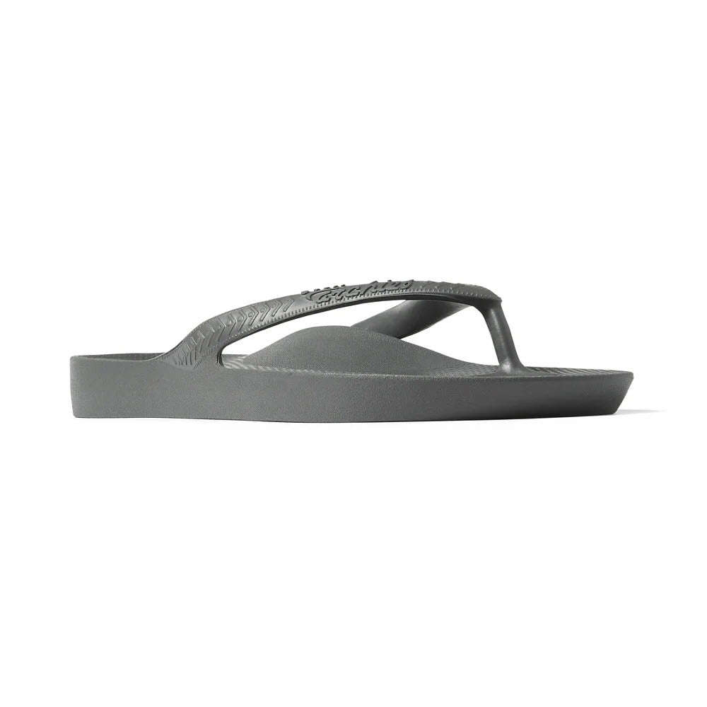ARCHIES FLIP FLOPS CHARCOAL - WOMENS
