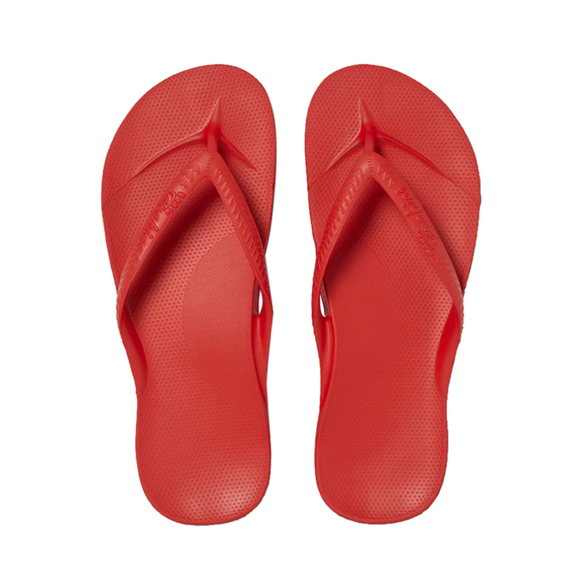 ARCHIES FLIP FLOPS CHILLI - WOMENS