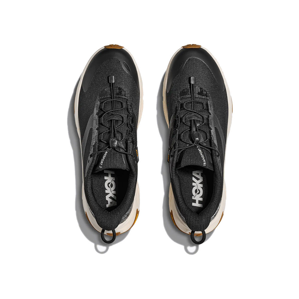 HOKA TRANSPORT 2 BLACK/ALABASTER - MENS