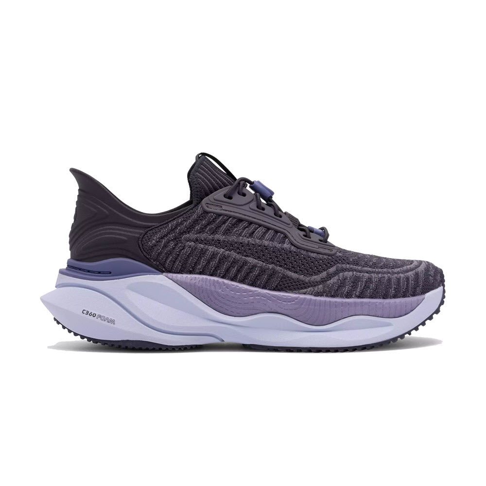 CLARKS PACE RISE BUNGEE LACE SNEAKER BLACK COMBO - WOMENS