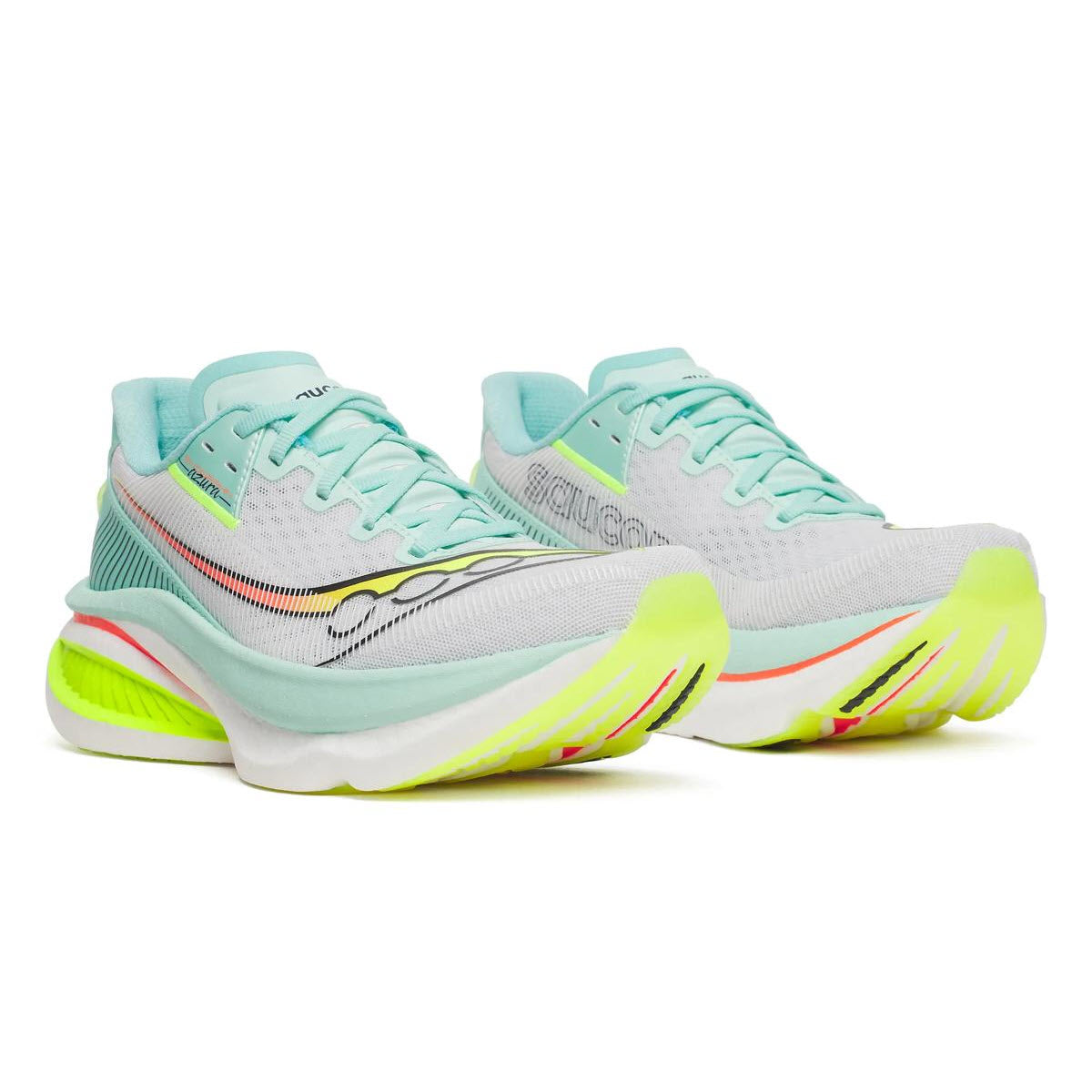 SAUCONY ENDORPHIN ARUZA WHITE/SPLASH - WOMENS