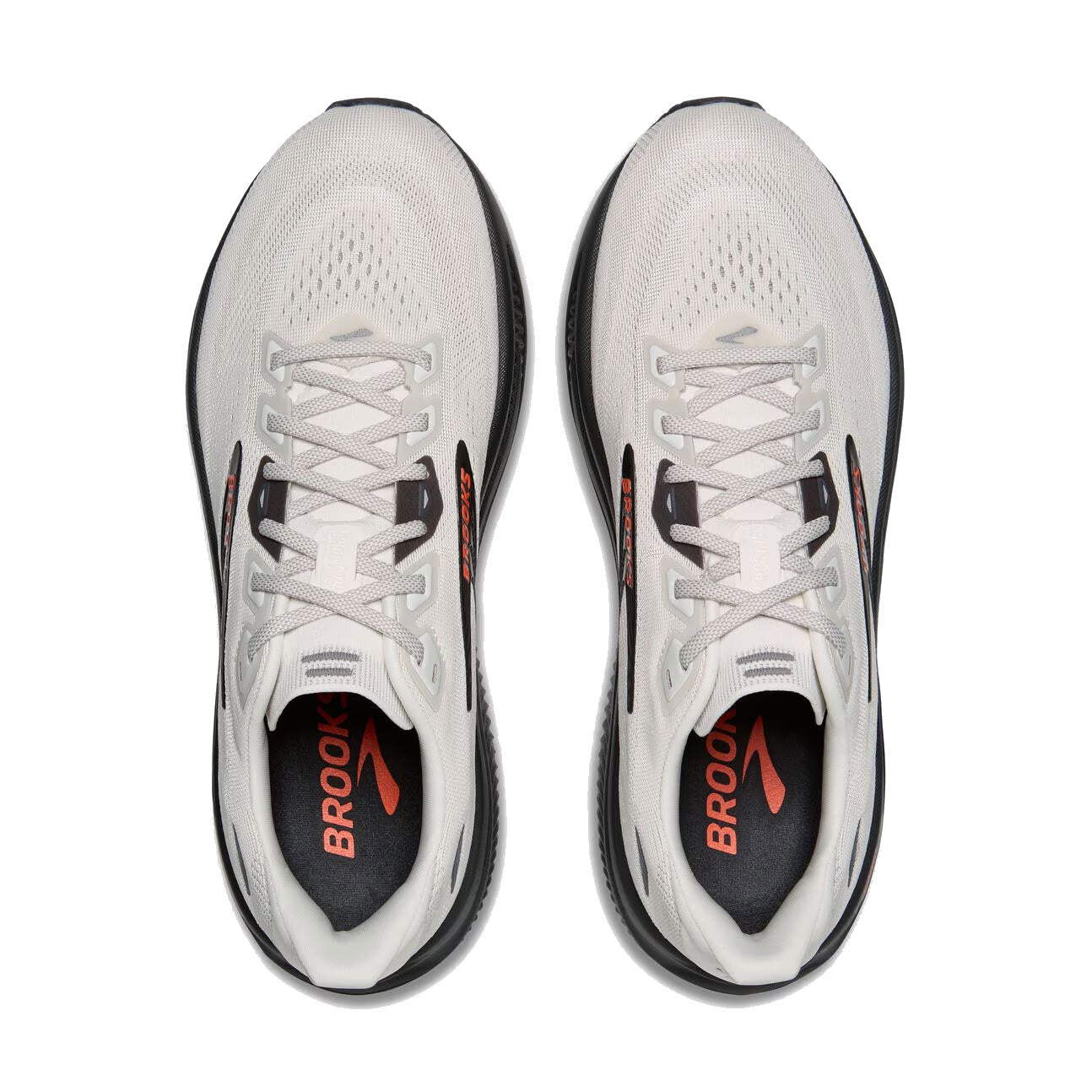 BROOKS GHOST 18 COCONUT/PEARL/TIGERLILY - MENS - Lamey Wellehan Shoes