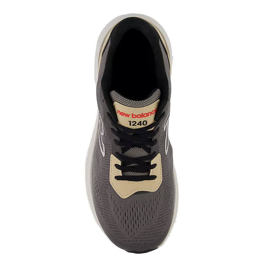 NEW BALANCE 1240V1 BLACK/CASTLEROCK/FIRECRACKER - MENS