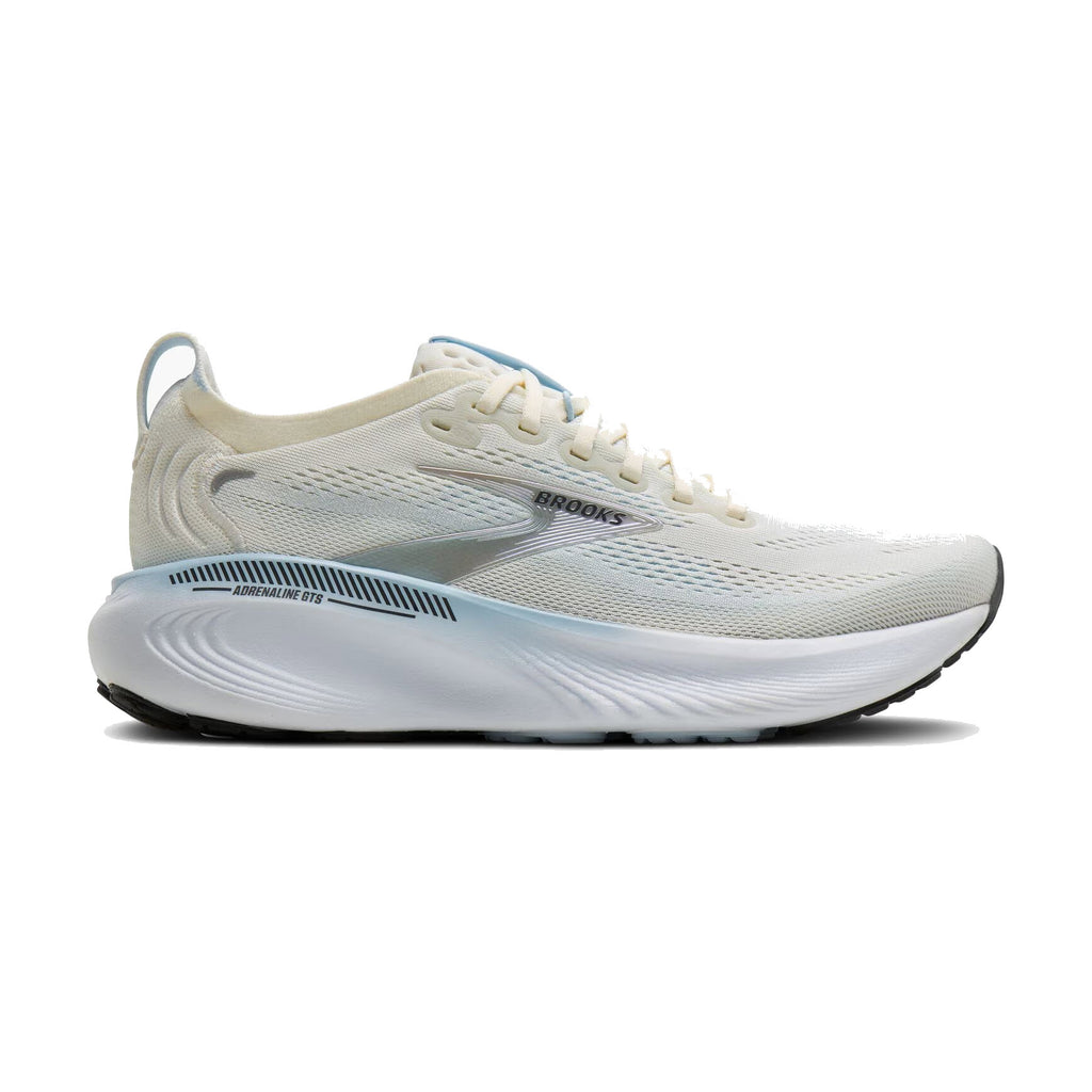 BROOKS ADRENALINE GTS 25 STAR WHITE/NANTUCKET/CHROME - WOMENS