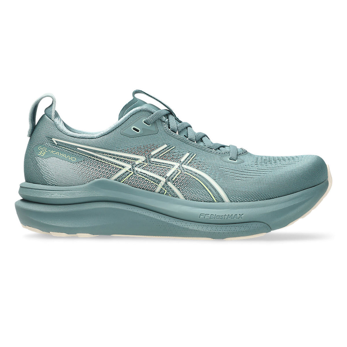 ASICS GEL-KAYANO 33 FOGGY TEAL/ROSE DUST - WOMENS