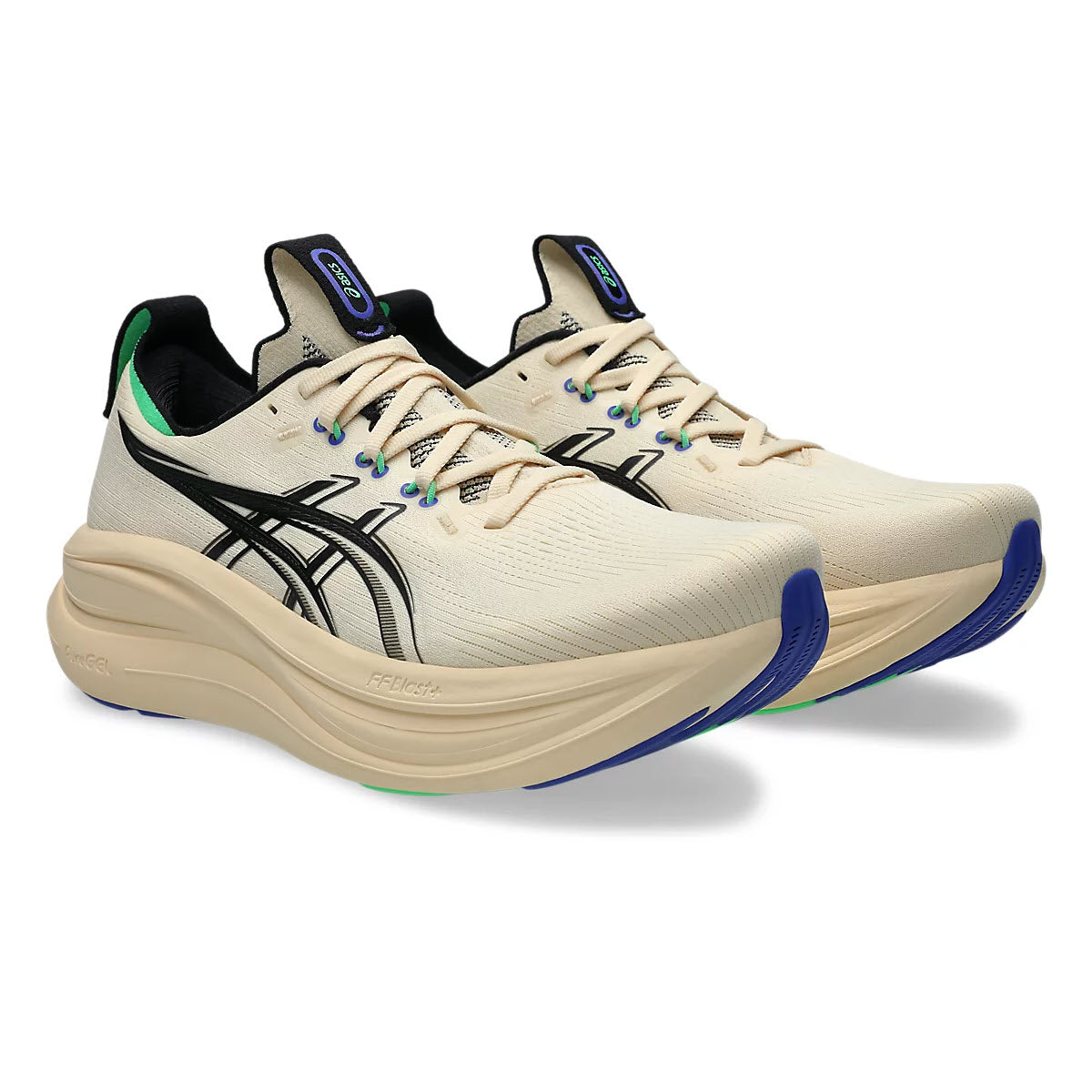 ASICS GEL-NIMBUS 28 CREAM/BLACK - MENS