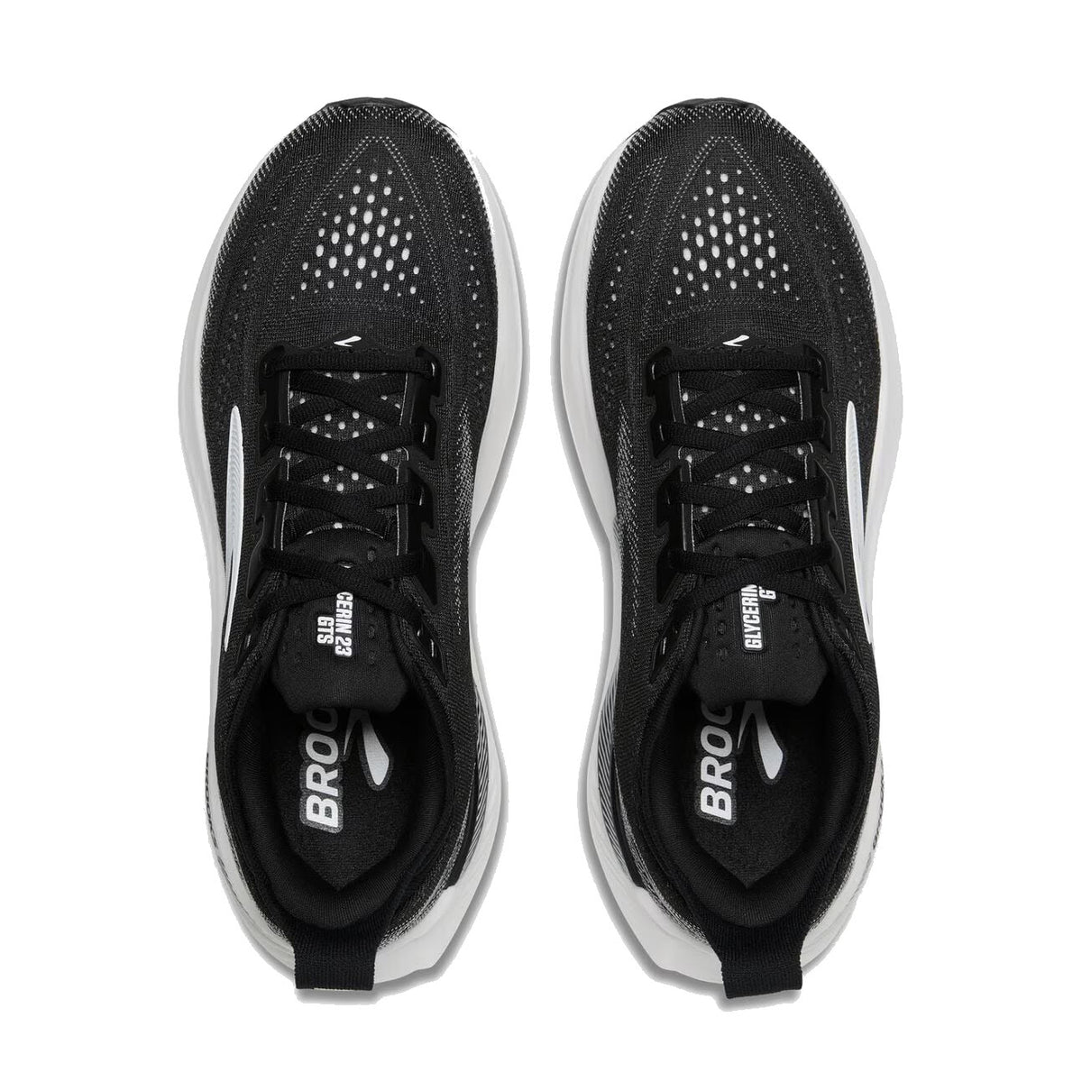 BROOKS GLYCERIN GTS 23 BLACK/GREY/WHITE - WOMENS