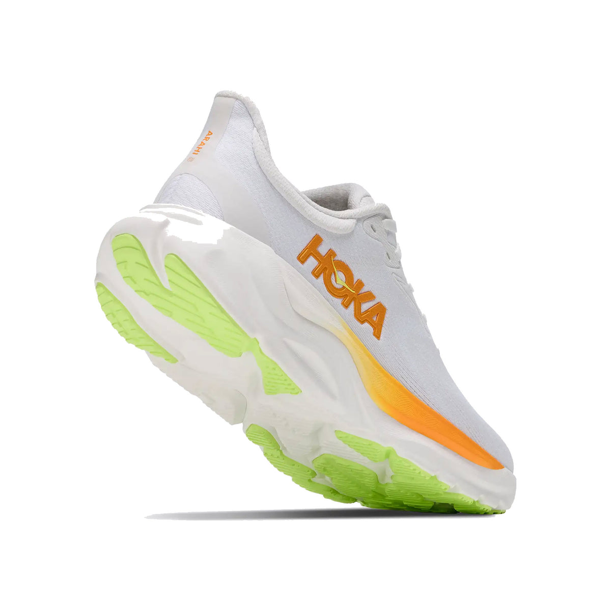 HOKA ARAHI 8 FROST/SOLAR FLARE - WOMENS