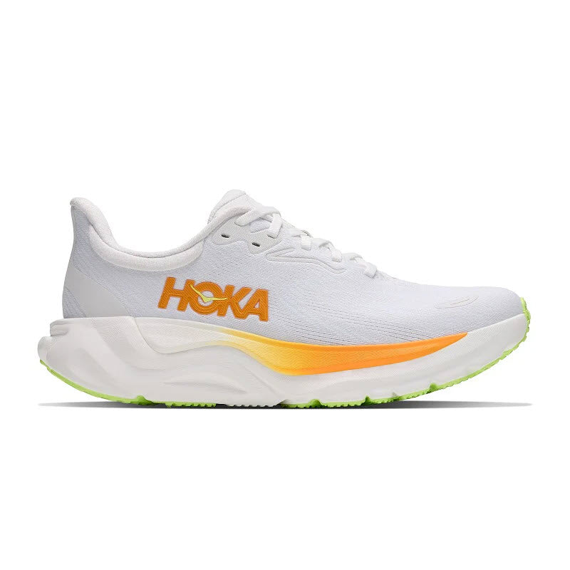 HOKA ARAHI 8 FROST/SOLAR FLARE - WOMENS