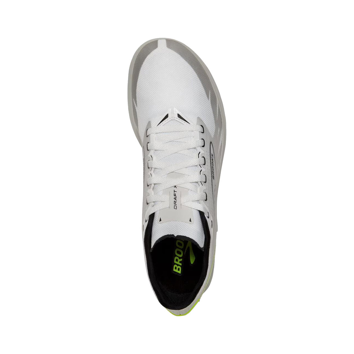 BROOKS DRAFT XC WHITE/BLACK/NIGHTLIFE - ADULT