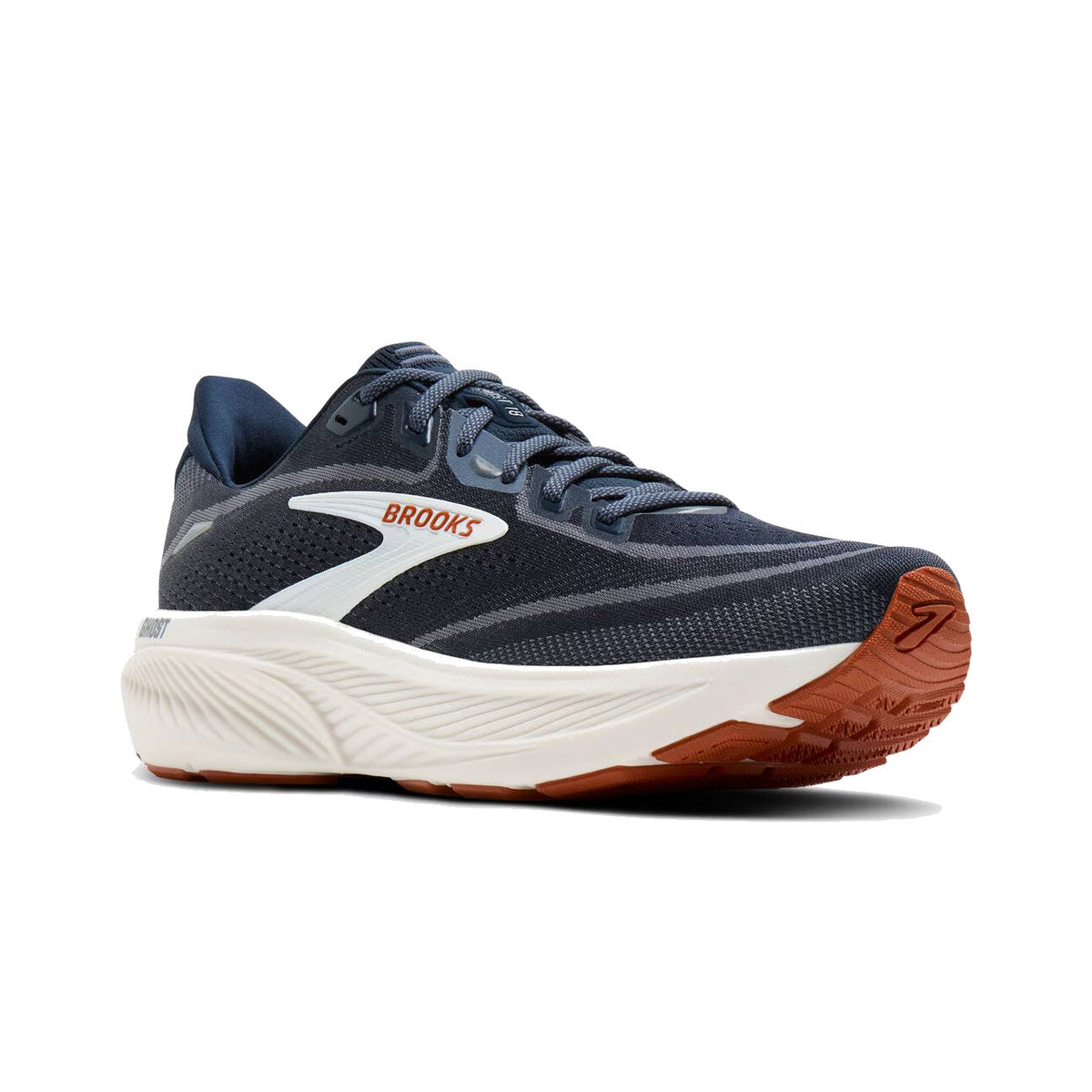 BROOKS GHOST 18 NAVY BLAZER/RED EARTH/BLUE - MENS