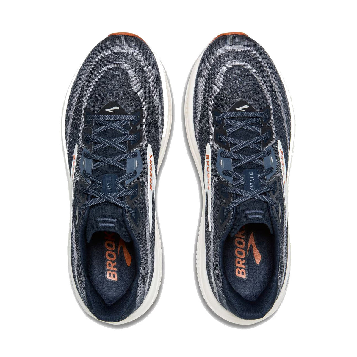 BROOKS GHOST 18 NAVY BLAZER/RED EARTH/BLUE - MENS