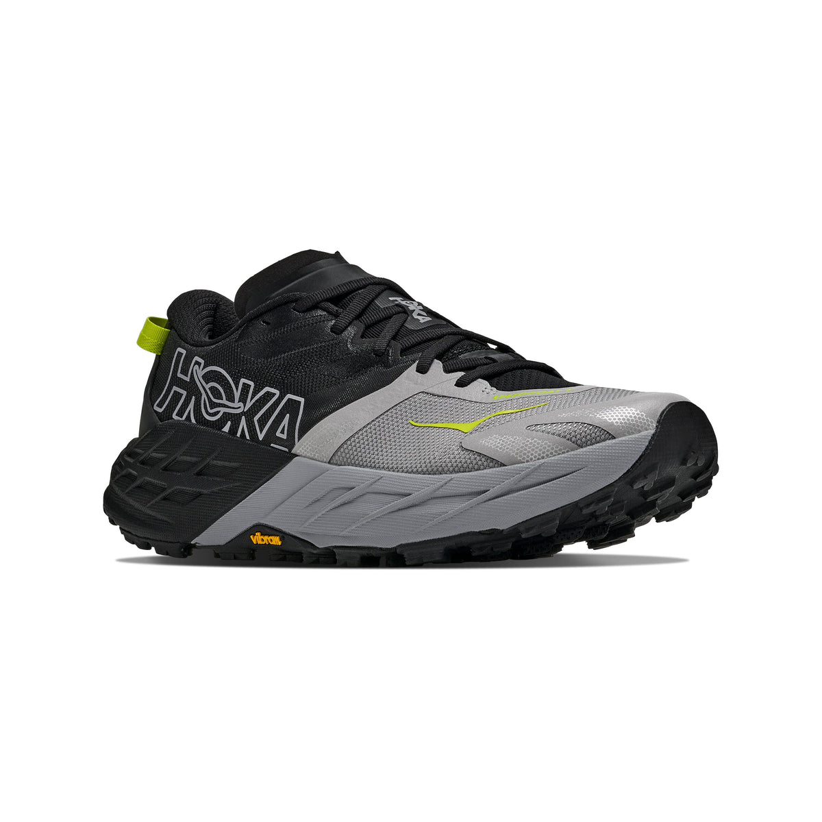 HOKA SPEEDGOAT 7 BLACK/STELLAR GREY - MENS