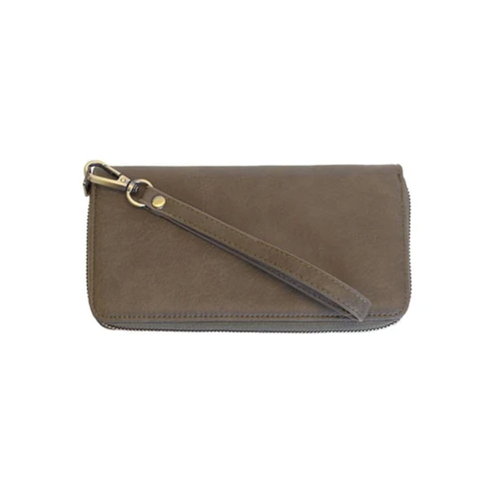 JOY SUSAN RUE ZIP AROIUND WALLET WITH WRISTLET OLIVE