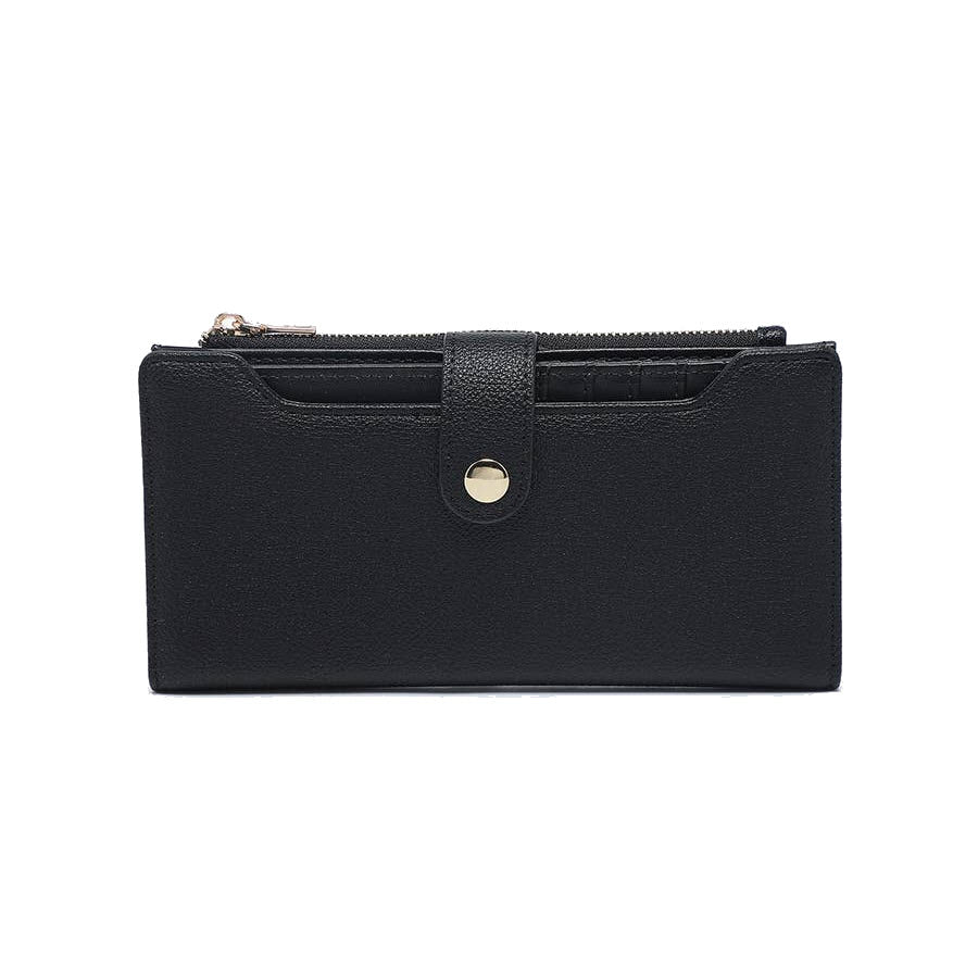 JEN & CO VIOLET WALLET BLACK
