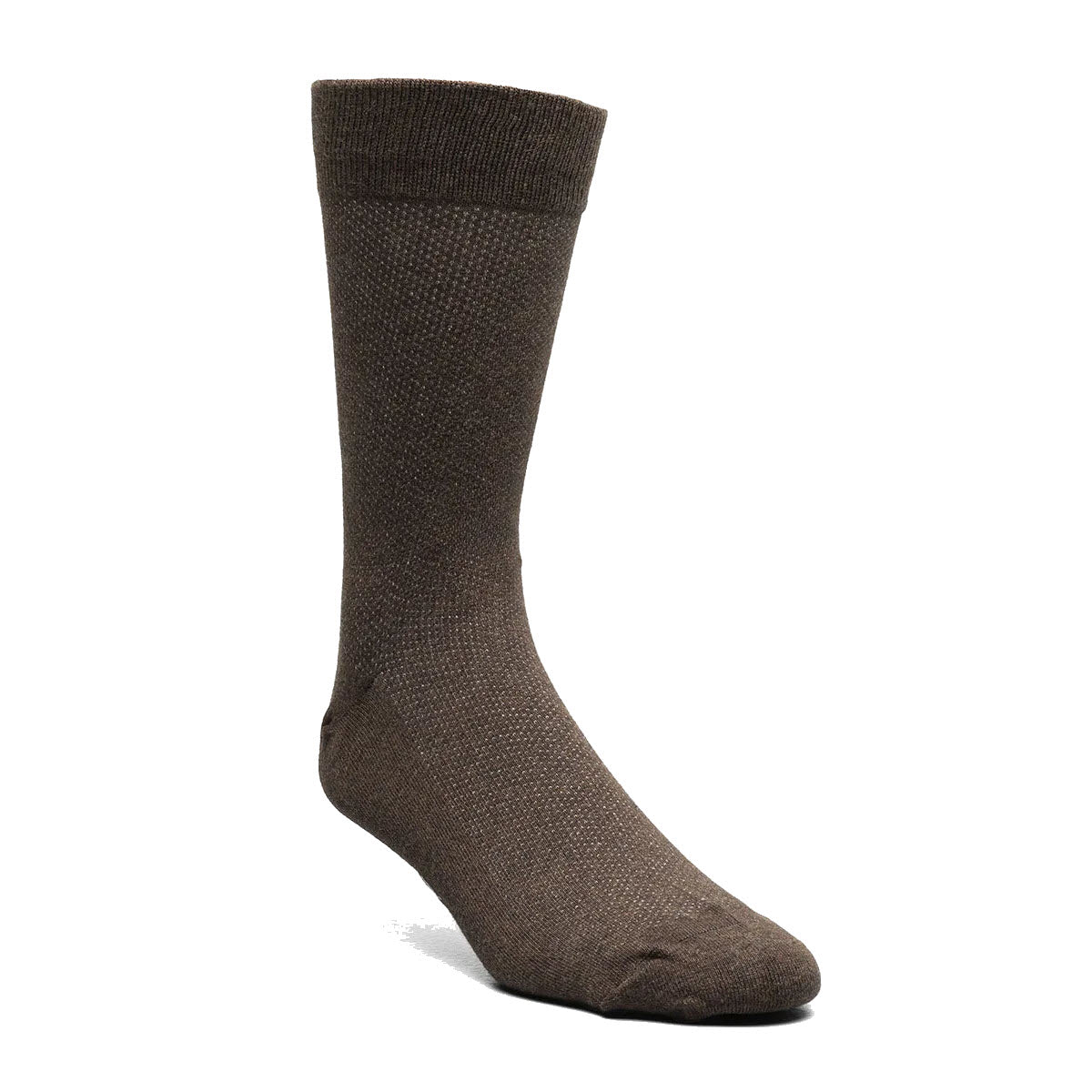 FLORSHEIM PINDOT CREW SOCK CLASSIC BROWN - MENS