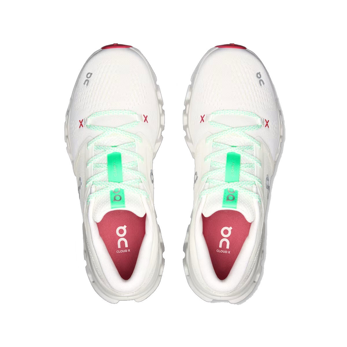 ON CLOUD X 5 IVORY/ICE - WOMENS