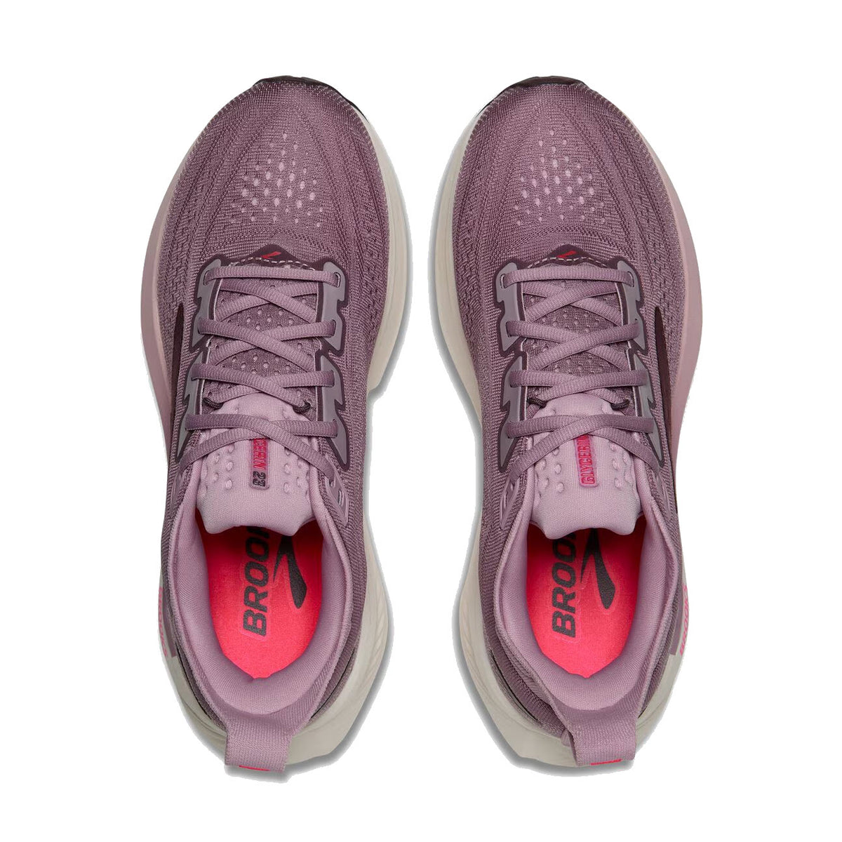 BROOKS GLYCERIN 23 ELDERBERRY/PEPPERCORN/CLEAR - WOMENS