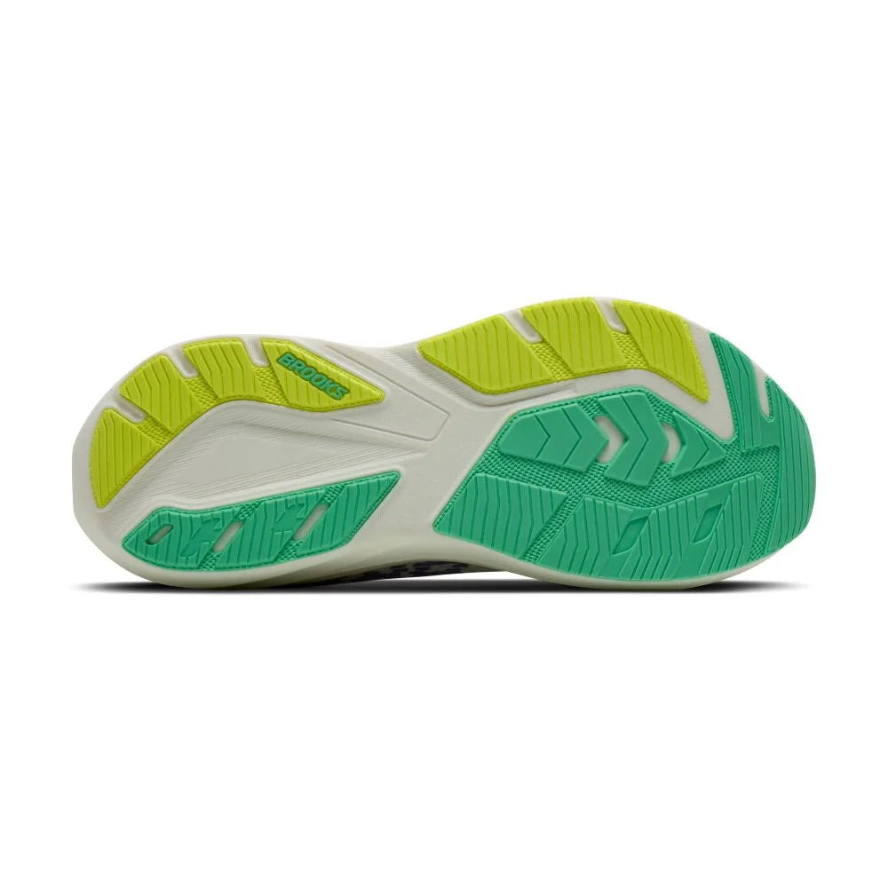 BROOKS GHOST AMP GREY/GREY/PARADISE - WOMENS