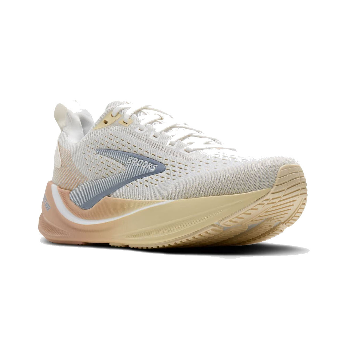 BROOKS GHOST MAX 4 WHITE/ROSE/RUTABAGA - WOMENS