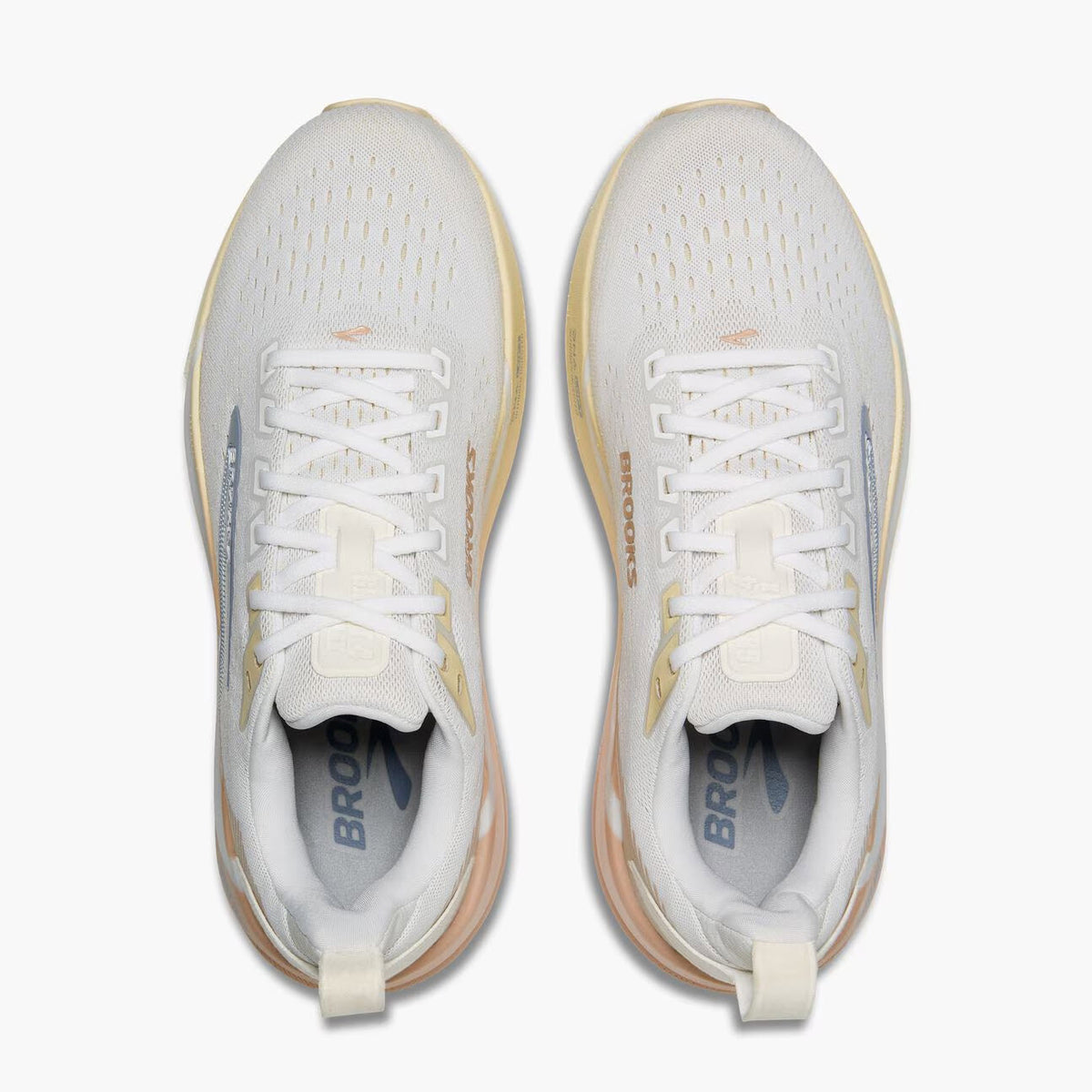 BROOKS GHOST MAX 4 WHITE/ROSE/RUTABAGA - WOMENS