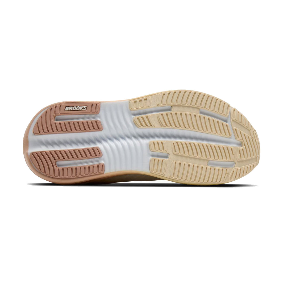 BROOKS GHOST MAX 4 WHITE/ROSE/RUTABAGA - WOMENS