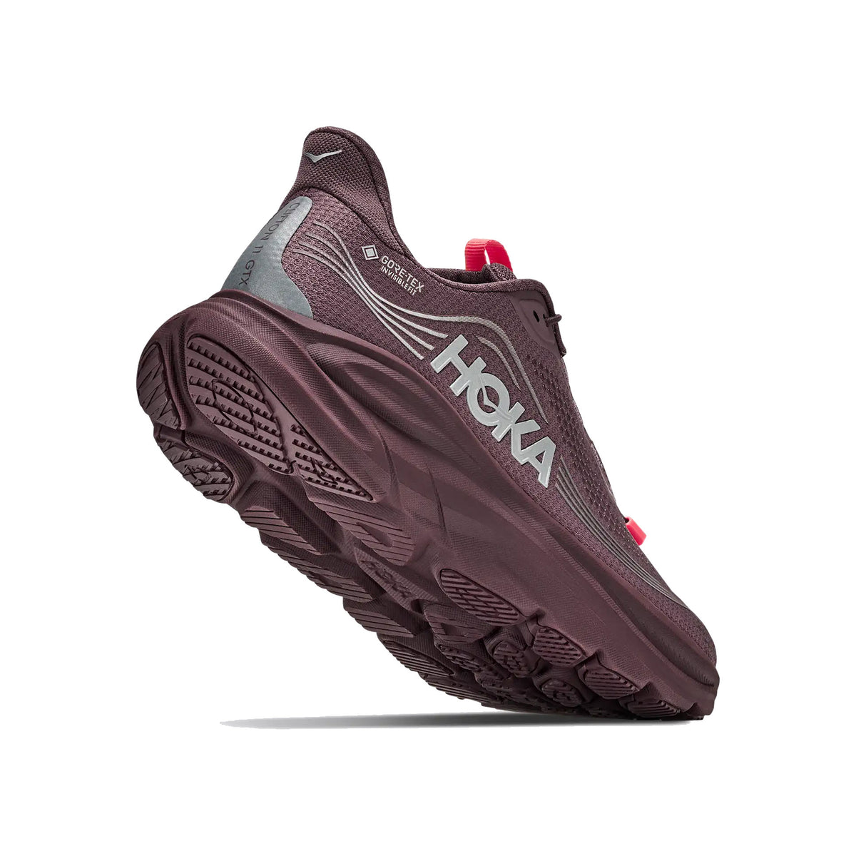 HOKA CLIFTON 11 GTX SMOKEY QUARTZ/DEEP MAUVE - WOMENS