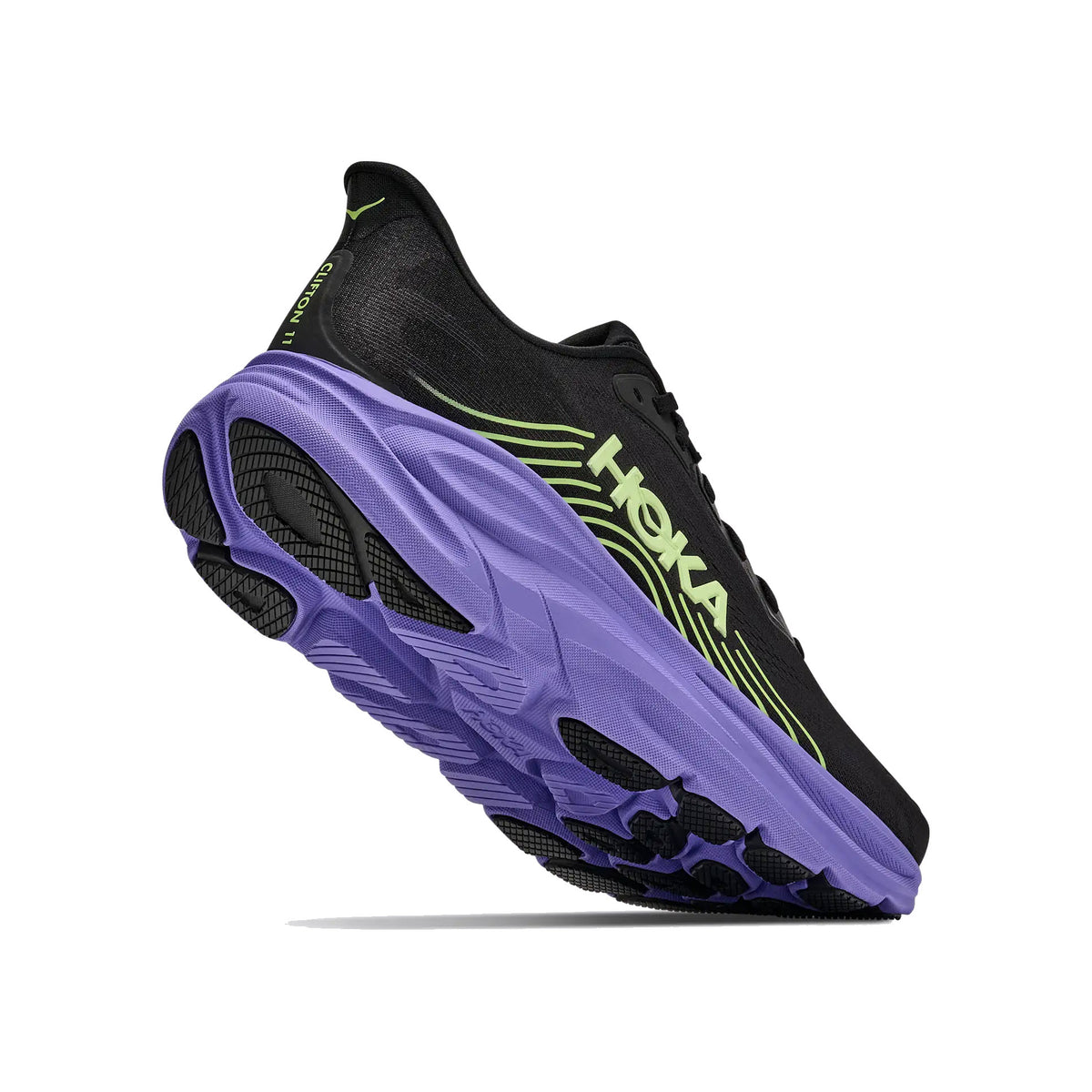 CLIFTON 11 BLACK/NEON YUZU - MENS