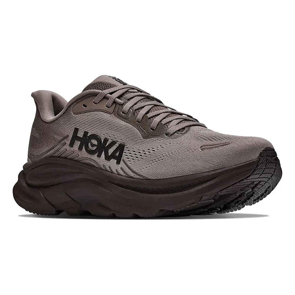 HOKA CLIFTON 11 BOULDER GREY/PEBBLE GREY - MENS