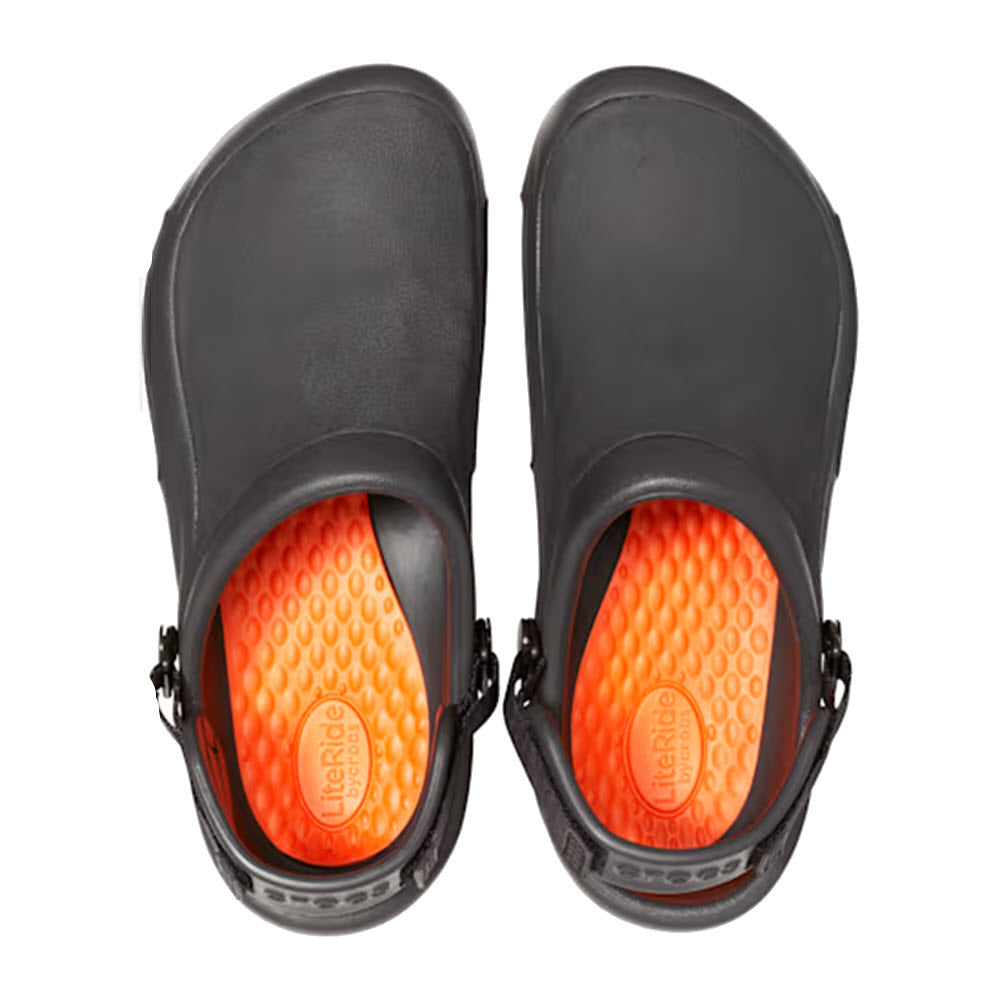 CROCS CHEF WORKS BISTRO PRO LITERIDE CLOG BLACK - MENS