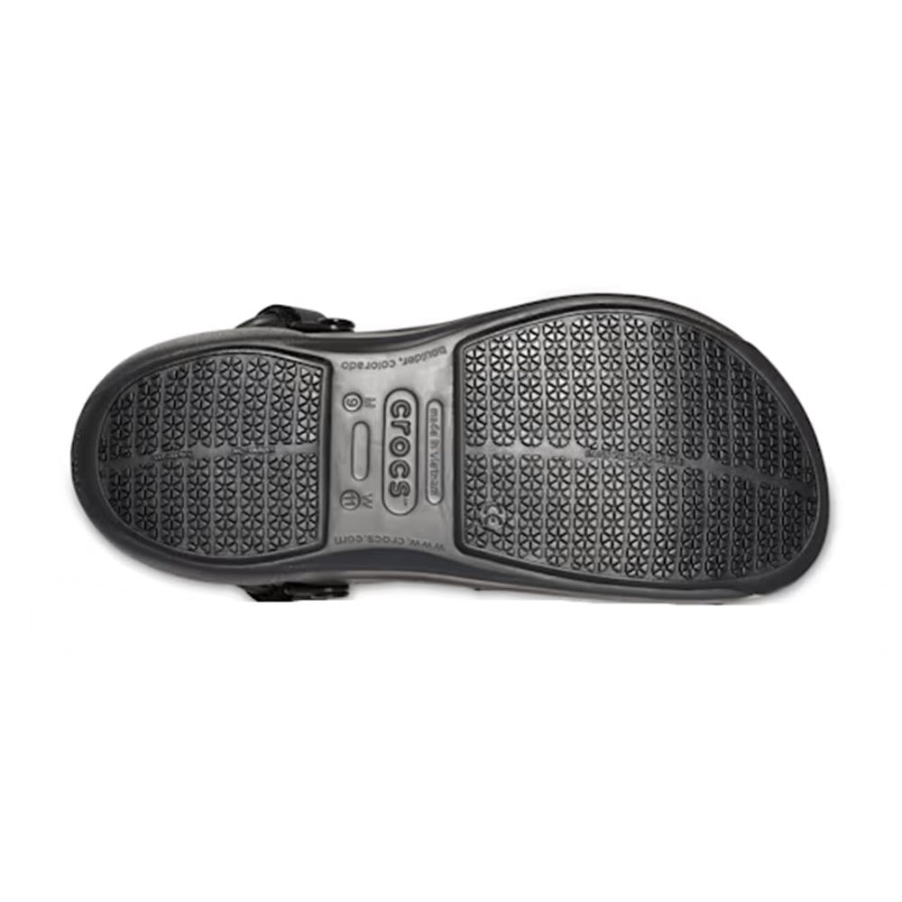 CROCS CHEF WORKS BISTRO PRO LITERIDE CLOG BLACK - MENS