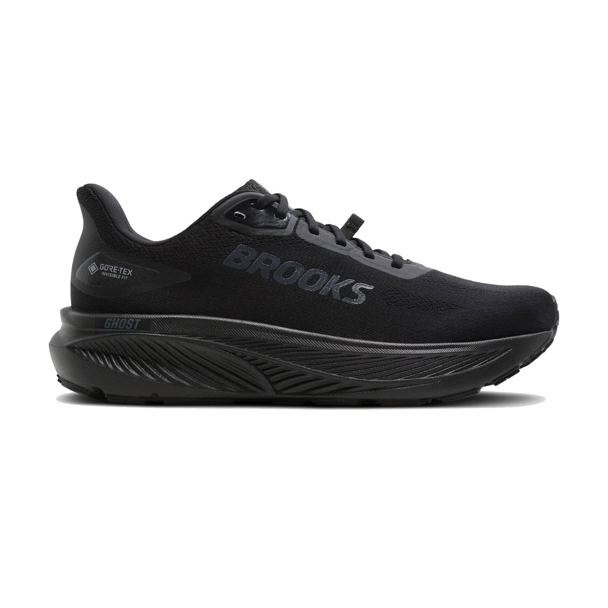 BROOKS GHOST 18 GTX BLACK/BLACK/EBONY - WOMENS