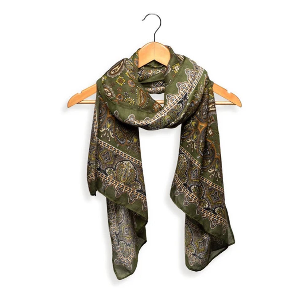 JOY SUSAN FOREST ORNATE PAISLEY SCARF - ACCESSORIES