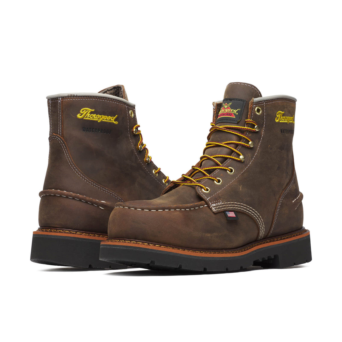 THOROGOOD 6" ST WTPF MOC TOE 1957 SERIES CRAZY HORSE - MENS