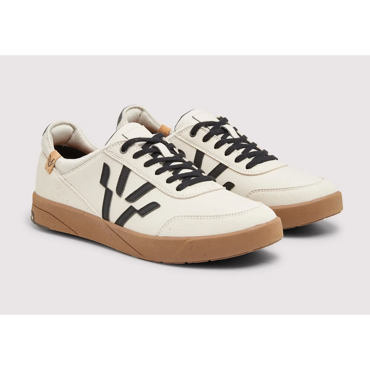 SAOLA CALI M VEGAN LEATHER SAND BLACK - MENS