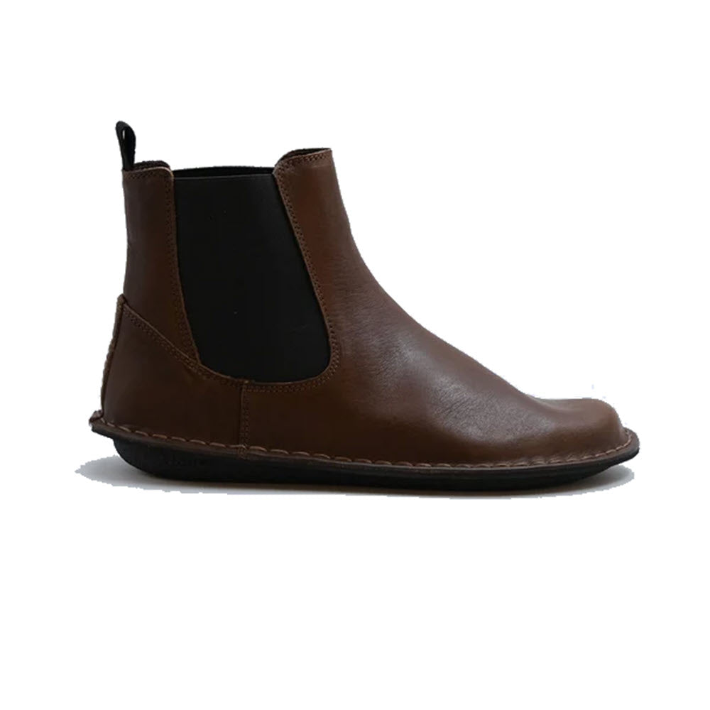 VIBAE HELSINKI BOOT LEATHER COCOA BROWN - WOMENS