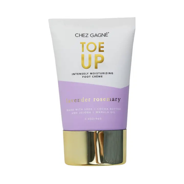 CHEZ GAGNE FOOT CREME TOE UP LAVENDER ROSEMARY