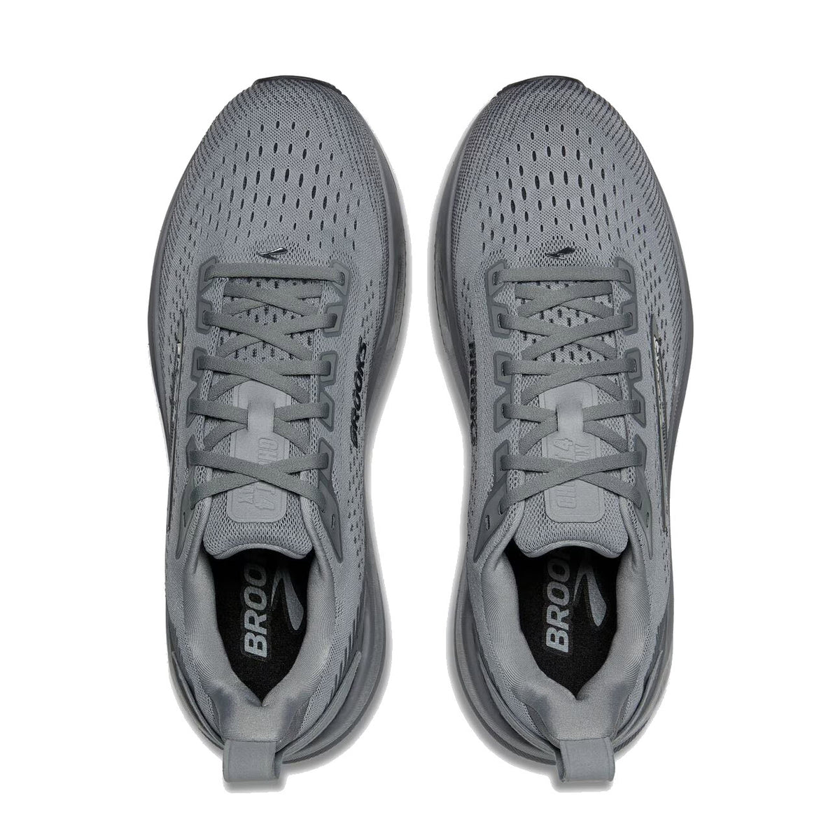 BROOKS GHOST MAX 4 GREY/GREY/EBONY - MENS